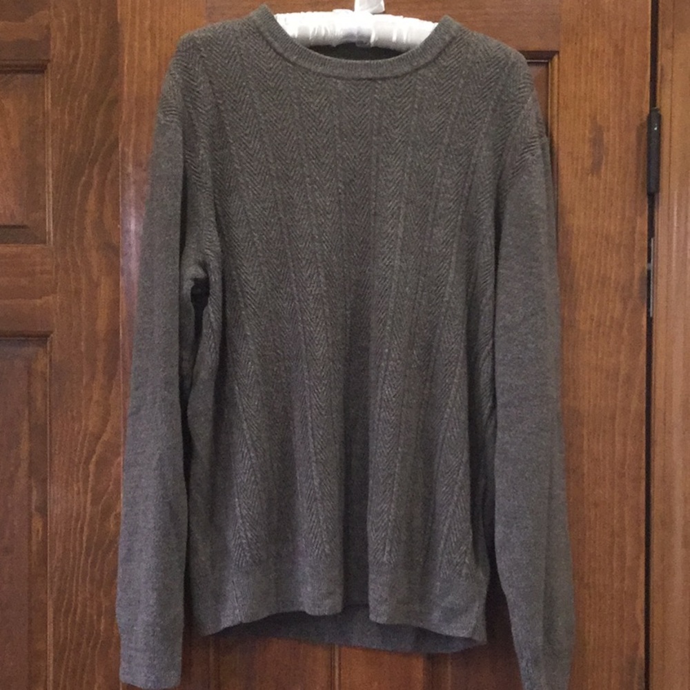 Men’s Dockers Brown Sweater Sz XL